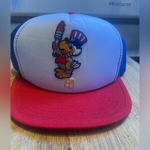 Kids Patriotic Red and Blue Cap